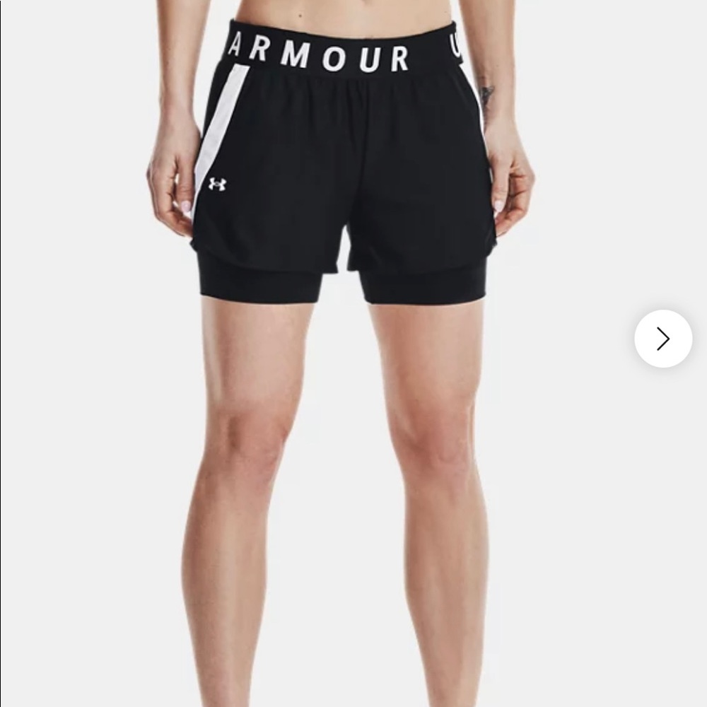 EUC Under Armour Play Up Shorts